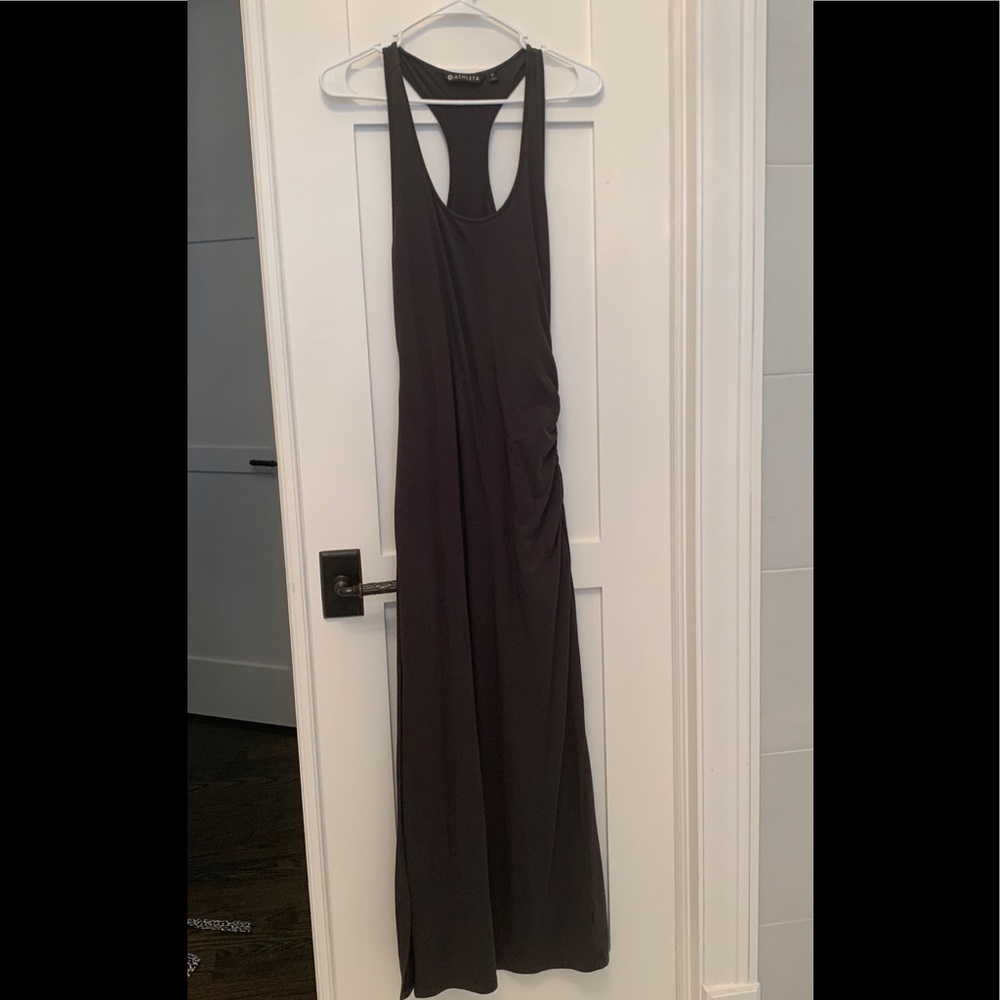 Athleta racer back maxi dress.